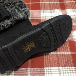 🔥SALE Black Fur Snow Boots